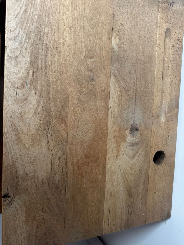 Pupitre antiguo de madera restaurado