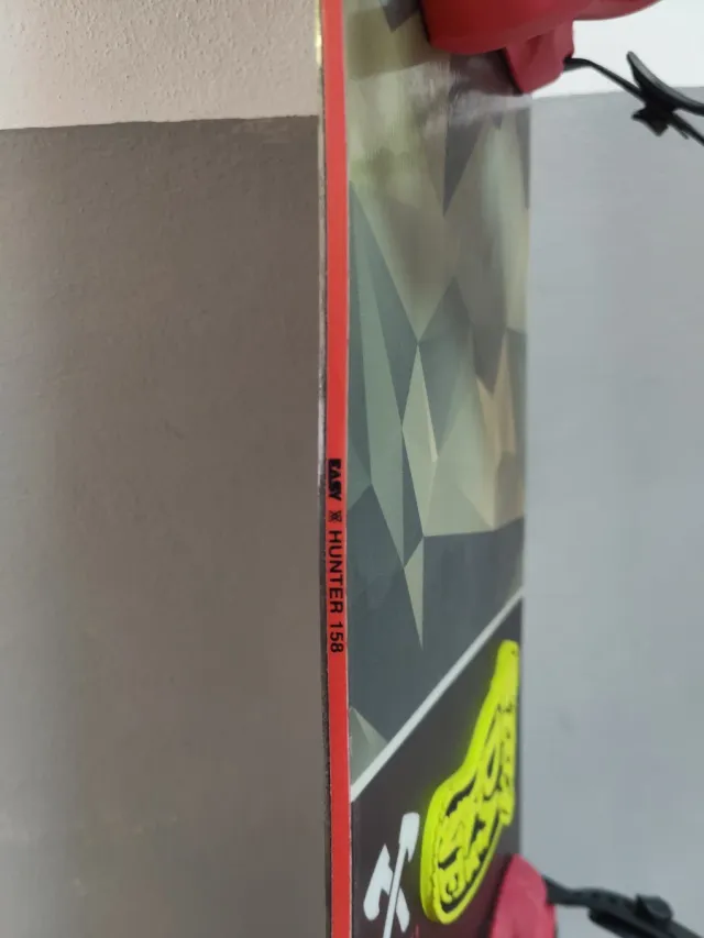 Tabla Snowboard Easy Hunter y fijaciones flux PR