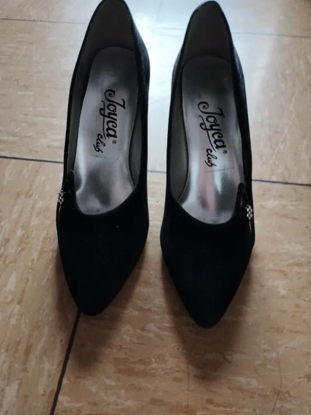 Zapatos de tacón negros para mujer talla 35