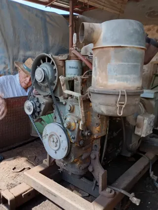 Motor generador industrial