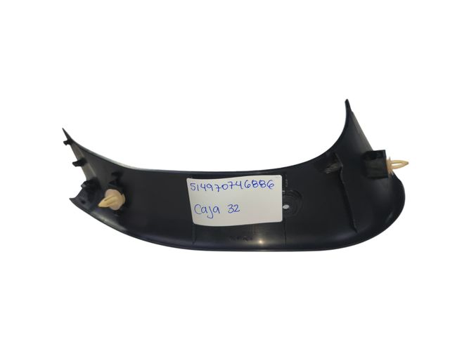 Moldura Lateral Puerta Negra 514970746886