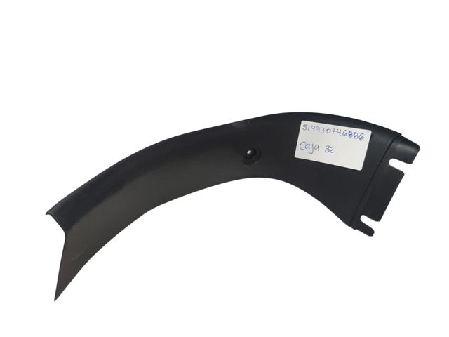 Moldura Lateral Puerta Negra 514970746886