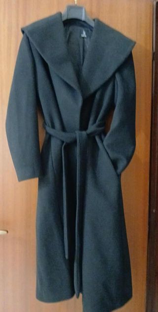 Cappotto Trench Nero Taglia 46