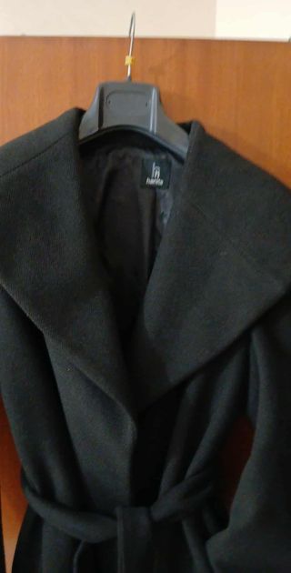 Cappotto Trench Nero Taglia 46