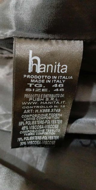 Cappotto Trench Nero Taglia 46