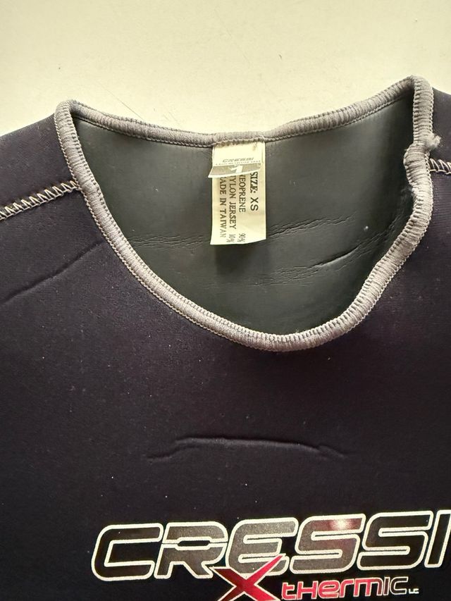 Chaleco Neopreno Cressi X-Therm Buceo. Talla XS