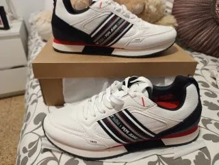 Zapatillas Pepe Jeans London Blancas y Azules