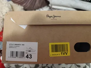 Zapatillas Pepe Jeans London Blancas y Azules