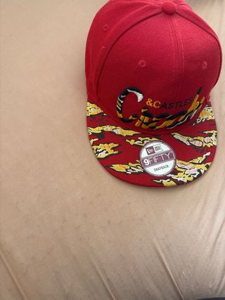 Gorra New Era 9FIFTY Roja Camuflaje