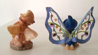 Set 2 Fatine In Resina Anni 90