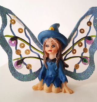 Set 2 Fatine In Resina Anni 90