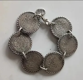 Collar y pulsera Uno de 50 multicolor