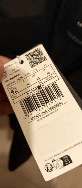 Americana Mango Negra