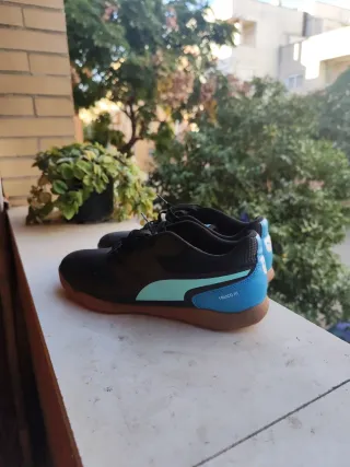 Zapatillas Puma Hombre Negras y Azules