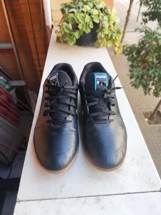 Zapatillas Puma Hombre Negras y Azules