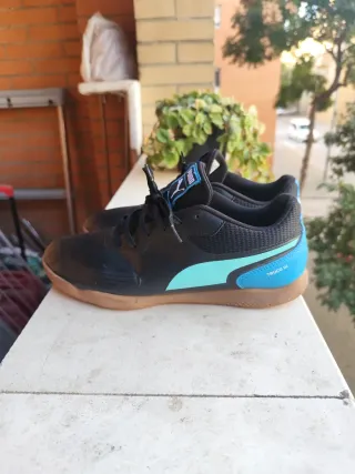 Zapatillas Puma Hombre Negras y Azules
