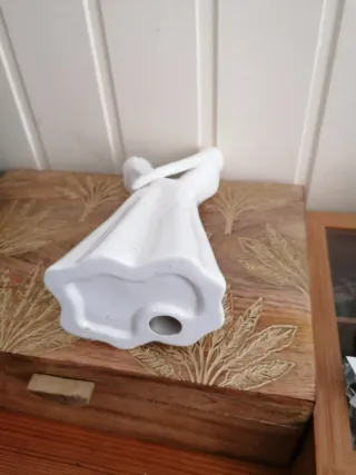 Statuina coppia che danza in ceramic a