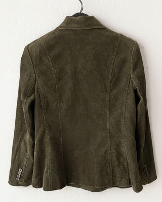 Giacca Donna Velluto a Coste Marrone Taglia M