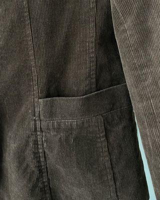 Giacca Donna Velluto a Coste Marrone Taglia M