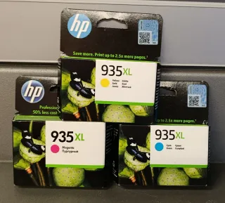 Cartucce HP 935XL Ciano, Magenta, Giallo