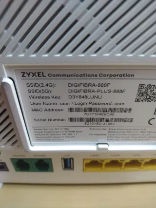 Router Zyxel EX-3301-T0 WiFi