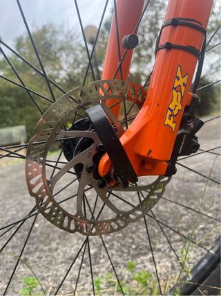 Bicicleta Scott Montaña Negra/Naranja