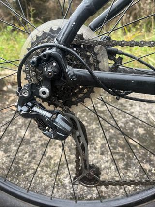 Bicicleta Scott Montaña Negra/Naranja