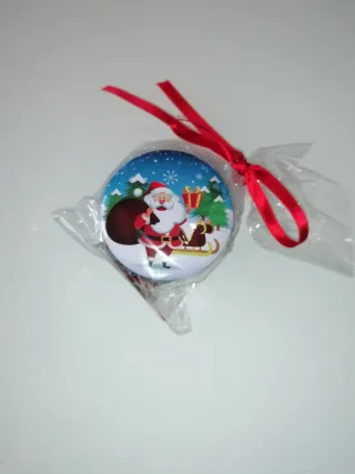 Candela decorativa Babbo Natale