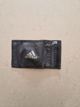 Cartera Adidas Vintage Negra