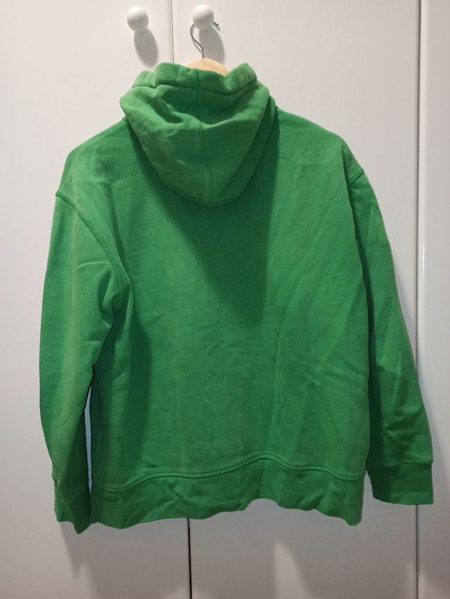 Sudadera GAP verde con cremallera