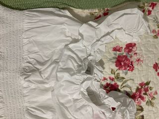 Top donna bianco con smock