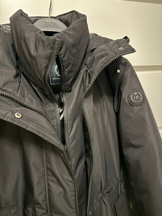 Abrigo Henry Arroway Negro Talla L