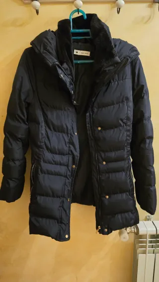 Plumas Azul Oscuro y verde Talla M Mujer 2 unidade