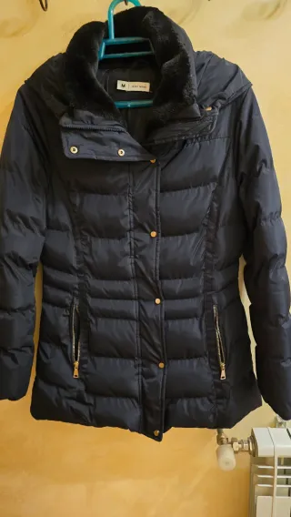 Plumas Azul Oscuro y verde Talla M Mujer 2 unidade