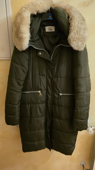 Plumas Azul Oscuro y verde Talla M Mujer 2 unidade