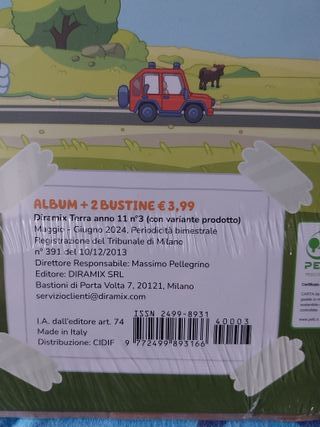 Album Bluey con 10 figurine