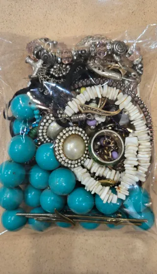 Lote bisutería antigua