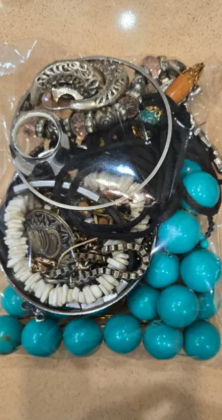 Lote bisutería antigua