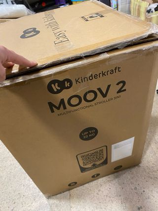 Carrinho Kinderkraft MOOV2 3 em 1
