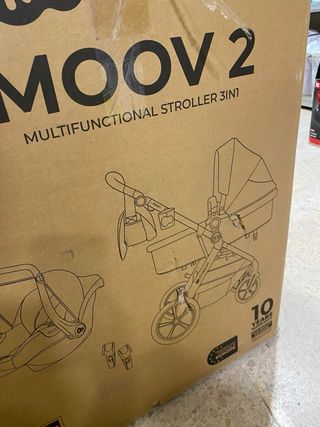 Carrinho Kinderkraft MOOV2 3 em 1