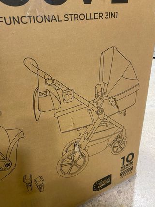 Carrinho Kinderkraft MOOV2 3 em 1