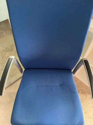 Silla de oficina Actiu azul