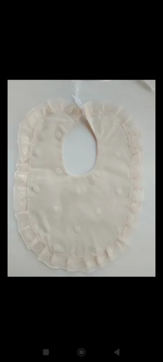 Baberos artesanales para bebé