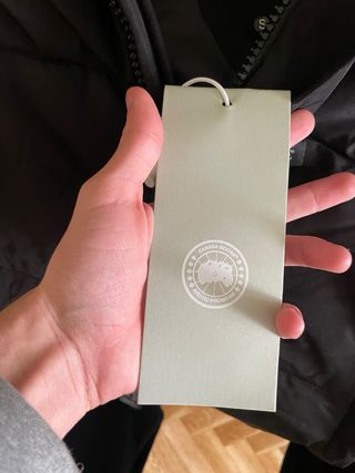 Abrigo Canada Goose Wyndham Negro para estrenar