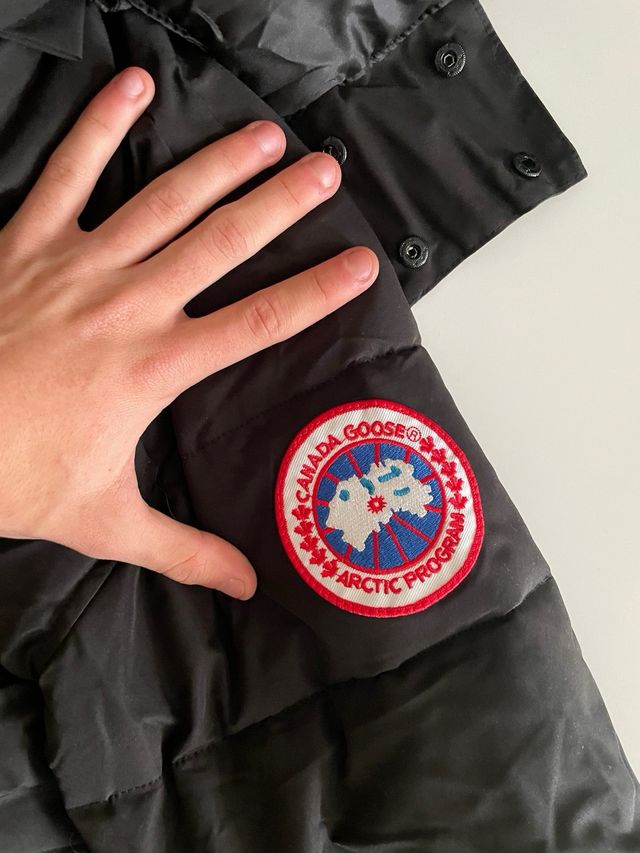Abrigo Canada Goose Wyndham Negro para estrenar