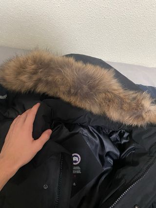 Abrigo Canada Goose Wyndham Negro para estrenar