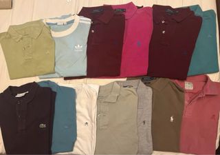 Lote de Polos de Marca Variados