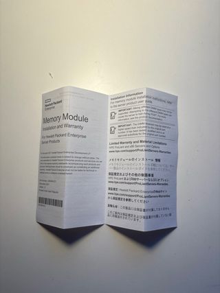 2x Módulos HPE 16GB RAM PC4-2933Y-R