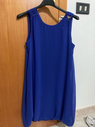 Abito Emporio Armani Blu Taglia Unica