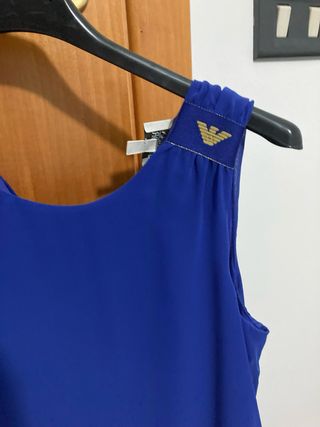 Abito Emporio Armani Blu Taglia Unica